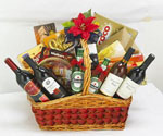 Christmas Wine Baskets